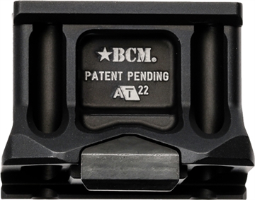 Picture of Bravo Company A/T Optic Mount, Fits Aimpoint Micro T2, 1.93" Height, Anodized Finish, Black BCM-OM-AT-22