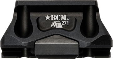 Picture of Bravo Company A/T Optic Mount, Fits Trijicon MRO, Lower 1/3 Cowitness, Anodized Finish, Black BCM-OM-AT-271