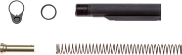 Picture of Bravo Company Stock Hardware Mount Kit, Fits AR Rifles, Mil-Spec Buffer Tube, Stock Kit Contains Buffer, Tube, Spring, & Hardware, Black BCM-STOCK-HARDWARE-KIT