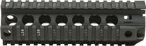 Picture of Bravo Company Quad Rail, Picatinny Rail, Fits AR Rifles, 7", Black BCM-QRF-7-556-BLK