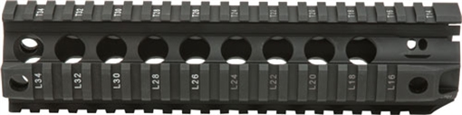 Picture of Bravo Company Quad Rail, Picatinny Rail, Fits AR Rifles, 9", Black BCM-QRF-9-556-BLK