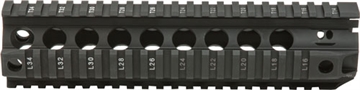 Picture of Bravo Company Quad Rail, Picatinny Rail, Fits AR Rifles, 9", Black BCM-QRF-9-556-BLK