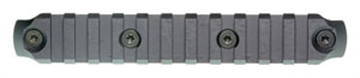 Picture of Bravo Company Keymod Rail, Nylon, Fits AR Rifles, 5.5", Picatinny, Black Color BCM-KMR-1913-N5-BLK