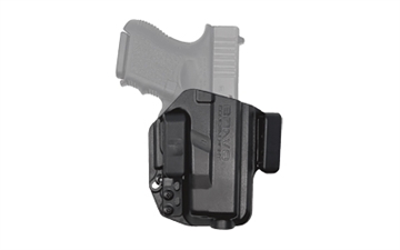 Picture of Bravo Concealment Torsion, IWB Concealment Holster, Waistband Clips, Fits Glock 26/27/33, Right Hand, Black, Polymer, Does not fit Glock Gen 5 40SW BC20-1003