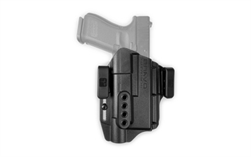 Picture of Bravo Concealment Torsion Light Bearing, IWB Concealment Holster, Waistband Clips, Fits Glock 19/19X/23/32/45 w/SureFire X300, Right Hand, Black, Polymer, Does not fit Glock Gen 5 40SW BC40-1005