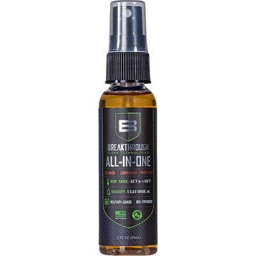 Picture of BREAKTHROUGH CLEAN TECHNOLOGIES BATTLE BORN BIO-SYNTHETIC ALL-IN-ONE CLEANER / LUBRICANT / PROTECTANT (MIL-PRF-63460F TYPE B) - 2OZ PUMP SPRAY BOTTLE BB-AIO-2OZ BB-AIO-2OZ BBAIO2OZ