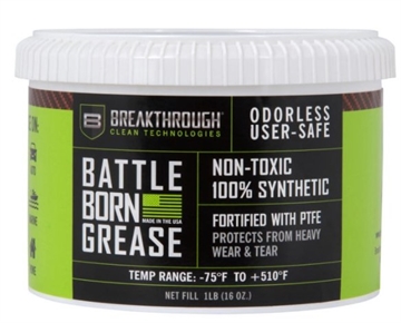 Picture of BREAKTHROUGH CLEAN TECHNOLOGIES BATTLE BORN GREASE WITH PTFE - 1LB TUB BTG-1LB