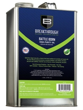 Picture of BREAKTHROUGH CLEAN TECHNOLOGIES BATTLE BORN HIGH-PURITY OIL - 1 GALLON CAN BTO-1GL