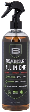 Picture of BREAKTHROUGH CLEAN TECHNOLOGIES BATTLE BORN BIO-SYNTHETIC ALL-IN-ONE CLEANER / LUBRICANT / PROTECTANT (MIL-PRF-63460F TYPE B) - 16 OUNCE TRIGGER SPRAY BOTTLE BB-AIO-16OZ BB-AIO-16OZ BBAIO16OZ