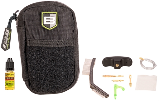 Picture of BREAKTHROUGH CLEAN TECHNOLOGIES BADGE SERIES - 9MM CALIBER PULL THROUGH CLEANING KIT WITH MOLLE POUCH BT-COP-9 BT-COP-9 BTCOP9