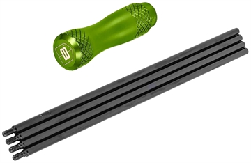 Picture of Breakthrough Clean Technologies Premium Cleaning Rod, For Use with Handguns, Rifles, and Shotguns, 4 Piece Rod Set, Aluminum Handle BT-CR40 BTCR40