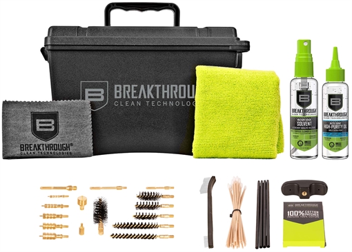 Picture of Breakthrough Clean Technologies Universal Ammo Can Cleaning Kit, For Rifle, Shotgun, and Handgun BT-UAC BTUAC