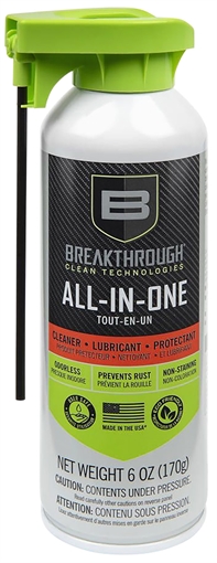 Picture of Breakthrough Clean BTACLP6OZ All-In-One Gun Care Aerosol 6 oz BTACLP6OZ BTA-CLP-6OZ