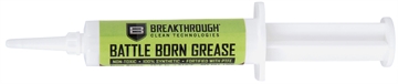 Picture of BREAKTHROUGH CLEAN TECHNOLOGIES BATTLE BORN 100% SYNTHETIC GREASE FORTIFIED WITH PTFE (12CC SYRINGE) BTG-12CC