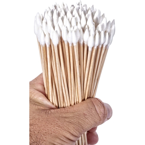Picture of BREAKTHROUGH CLEAN TECHNOLOGIES COTTON SWABS - 6" LENGTH (200 PACK) BT-CS6-200PK