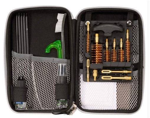 Picture of BREAKTHROUGH CLEAN TECHNOLOGIES EVA CASE - STAINLESS STEEL ROD CLEANING KIT (.22 CAL THRU 12 GAUGE) - BLACK WITH GRAY TRIM BT-LEVA-U