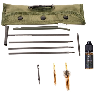 Picture of BREAKTHROUGH CLEAN TECHNOLOGIES STANDARD ISSUE MILITARY STYLE AR-15 / M16 / M4 CLEANING KIT (8-36 THREAD) WITH BB ALL-IN-ONE CLP BT-GI-AR15