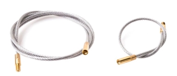 Picture of BREAKTHROUGH CLEAN TECHNOLOGIES NYLON COATED STEEL CABLES WITH 8-32 BRASS THREADS - SET 8 LENGTH / QTY - 1 33 LENGTH / QTY - 1 BT-SCBT-SET