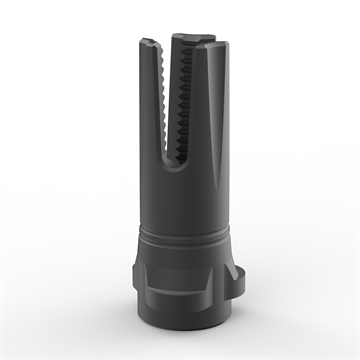 Picture of BREEK ARMS SCORCH 3-PRONG FLASH HIDER FOR BREEK-LOK 3QD 9MM 1/2X28 TPI 812296031572