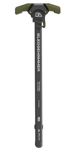 Picture of BREEK ARMS SLEDGEHAMMER AR-10 AMBIDEXTROUS CHARGING HANDLE - GREEN BRK6010-RGREEN 812296031503