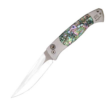 Picture of BREND MEDIUM DAMASCUS BLADE 1360-ABALONE