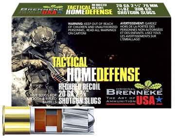 Picture of Brenneke Brenneke Tactical Home Defense Slugs 20 ga. 2 3/4 in. 3/4 oz. 5 rd. SL-202THD SL202THD