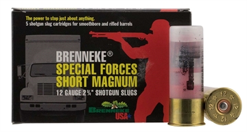 Picture of Brenneke Brenneke Special Forces Short Magnum Slugs 12 ga. 2 3/4 in. 1 1/4 oz. 5 rd. SL-122SFM SL122SFM