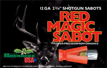 Picture of Brenneke Red Magic 12Gauge 2.75" 1oz Sabot Slug Shot 5 Per Box/50 Case SL122RMS