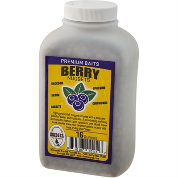 Picture of Minnesota Trapline Bridger Berry Nuggets Raccoon Bait 16 oz. BR-BN