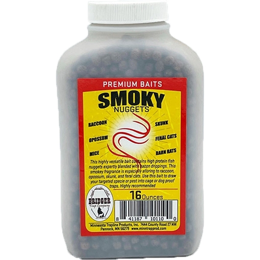 Picture of Minnesota Trapline Bridger Smokey Nuggets Racoon Bait 16 oz. BR-SN