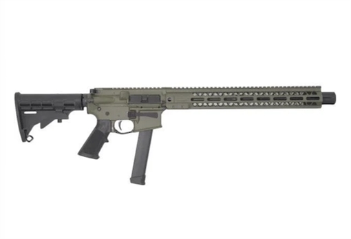 Picture of BRIGADE MFG 9MM 16" ODG ADJ STK 15" M-LOK RAIL A09116G3M