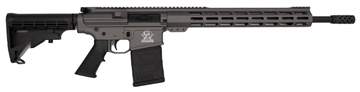 Picture of GLFA AR-15 Rifle .308 Win 10rd Magazine 18" Stainless Barrel 15" MLOK Rail Tungsten/Nitride Finish GL10308 TNG