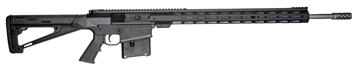 Picture of Great Lakes Firearms  AR-10 7mm Rem Mag 5+1 24", Black, 20" M-Lok Handguard Fixed Hogue OverMolded Stock, A2 Grip, Muzzle Brake  GL10LA7REMSS BLK