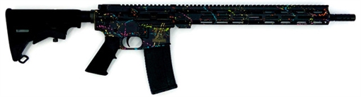 Picture of Great Lakes Firearms GL15223BLK GL15 223 Wylde 30+1 16" 4150 Nitride 15.25" M-LOK Handguard Mil-spec Polymer Grip GL15223BLK GL15223 S-BLK