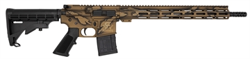 Picture of GLFA .223 Wylde Rifle .223 Wylde 30rd Magazine 16" Threaded Barrel Serpent Bronze with 15.25" Handguard GL15223 S-BRZ
