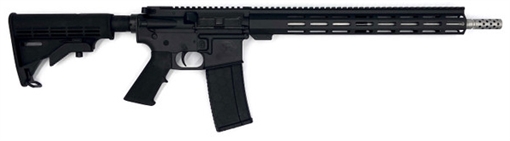 Picture of GLFA AR-15 Rifle .223 Wylde 30rd Magazine 16" Threaded Barrel Black and Stainless with 15.25" Handguard GL15223SS BLK