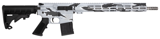 Picture of GLFA .223 Wylde Rifle .223 Wylde 30rd Magazine 16" Threaded Barrel Snow Camo Stainless Steel with 15.25" Handguard GL15223SS P-SNO