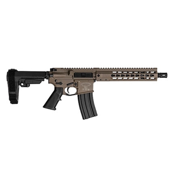 Picture of BRIGADE MFG AR HGA 5.56 10.5IN BBL 10IN RAIL FORGED FDE SBA3 BRACE 30RD A2 FLASH HIDER A5610522
