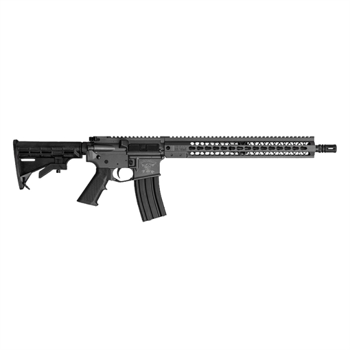 Picture of BRIGADE MFG AR RIA 5.56 16IN BBL 15IN RAIL FORGED TUNG GREY 30RD ADJ STK A2 FLASH HIDER A5611633