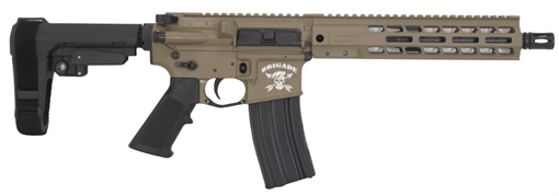 Picture of BRIGADE MFG BM-15 5.56 10.5 FDE SBA3 MLOK A2 A5610522M