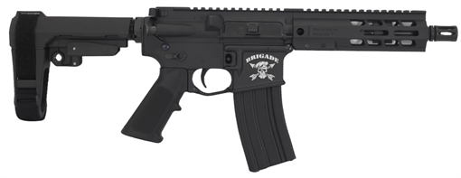 Picture of BRIGADE MFG BM-300 300BLK 7.5 BLK SBA3 MLOK A2 A3017512M