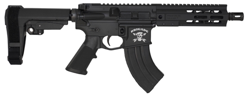 Picture of BRIGADE MFG BM-47 7.62X39 7.5 BLK SBA3 MLOK A2 A7617512M