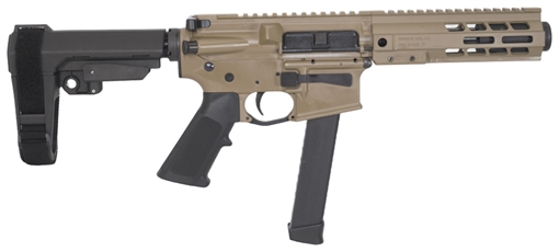Picture of BRIGADE MFG BM-9 9MM 8.5 FDE SBA3 MLOK MINI CAN A0917522M