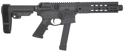 Picture of BRIGADE MFG BM-9 9MM 9.5 BLK SBA3 MLOK MINI CAN A0919012M