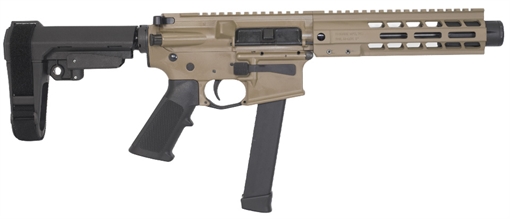 Picture of BRIGADE MFG BM-9 9MM 9.5 FDE SBA3 MLOK MINI CAN A0919022M