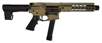 Picture of BRIGADE MFG BM-9 HGA 9MM 9IN BBL 8IN U-RAIL FORGED FDE M-2 ADJ KAK BRACE 33RD GLOCK MAG A0919021