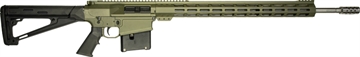 Picture of GLFA AR Long Action Rifle 6.5 PRC 5rd Magazine 24" Barrel MLOK Handguard OD Green Cerakote GL10LA65PRCSS ODG
