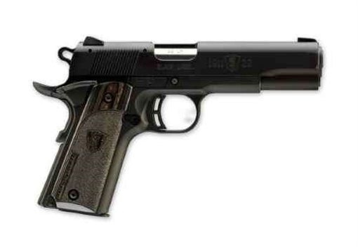 Picture of Browning 1911-22 Black Label Compact 22 LR 10+1 3.63" Stainless Steel Barrel, Matte Black Serrated Slide & Polymer Frame w/Beavertail, Black Laminate Stippled Grip 051815490