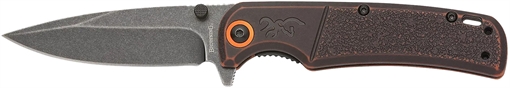Picture of BRN KNIFE, BM SLIM WASH ORG/BLK BX 3220581B