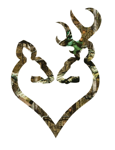 Picture of BRN DECAL BUCK-HEART 6" CAMO 3922290620